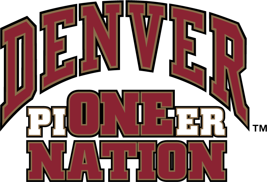 Denver Pioneers 2018-2022 Secondary Logo diy DTF decal sticker